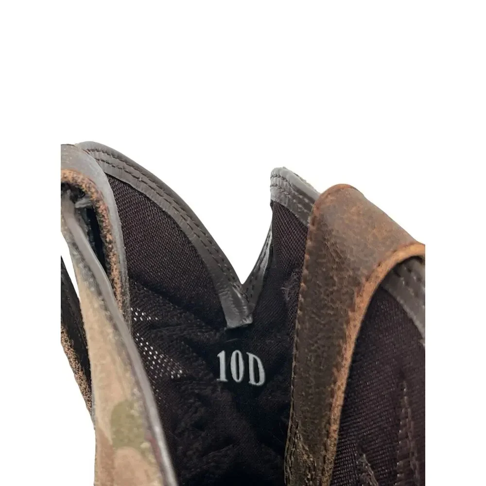 Ariat Ridgeback VentTEK Western Boot Square Toe Brown Men’s Size 10 D